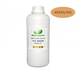 48mg/ml VG NIC druskos bazės