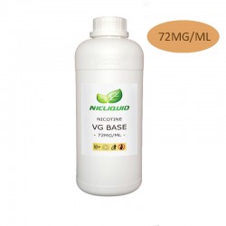 72 mg / ml VG NIC báze