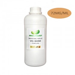 72 mg / ml NIC soli VG